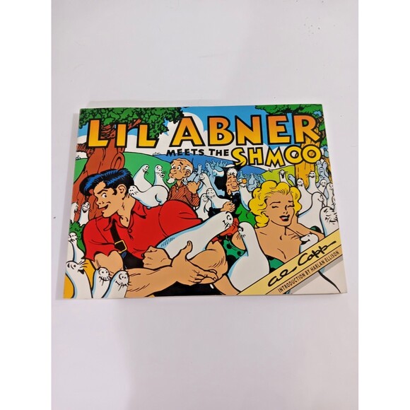 LI'L ABNER MEETS THE SHMOO: DAILIES VOLUME 14 1948 SOFT COVER BOOK - Picture 1 of 7